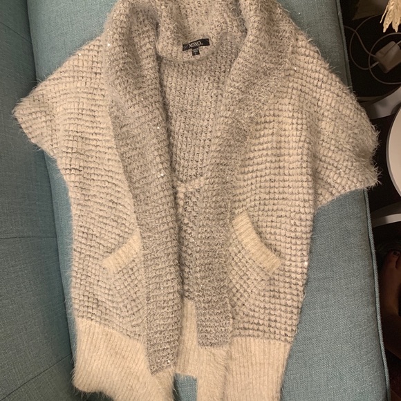 Grey sparky cardigan - Picture 2 of 15